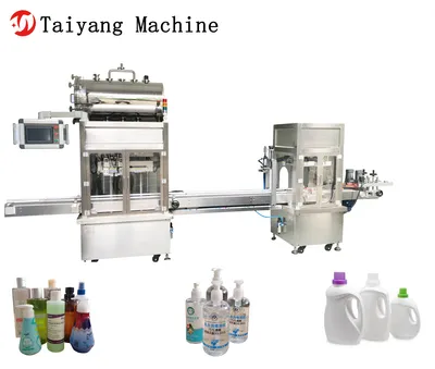Cosmetics Liquid Filling Machine 2 in 1 Double - Head Filling Mouth Machine