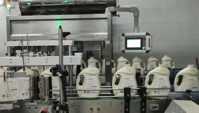 Full Automatic Full Line High Speed Tracking Filling and Capping Machine