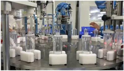 Fully Automatic Rotating Liquid Cream Cosmetic Filling and Twisting Capping Machine