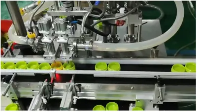Funnel - Type High - Speed Automatic Cosmetic Filling Machine