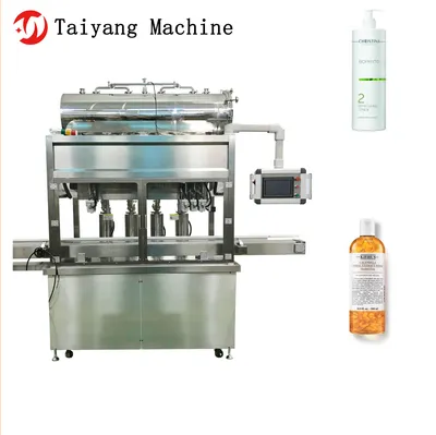 High Performance, High Speed and High Quality Four-Head Automatic Bottle Filling