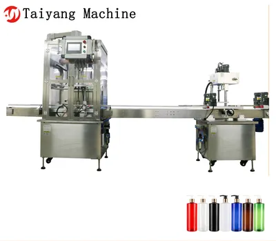 High Precision and Low Error Six-Head Screw Capping Water Filling Machine