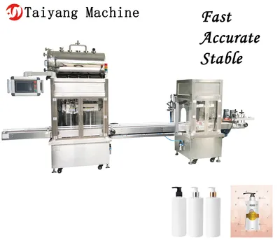 High Quality and Low Error Cosmetics Series Doudle-Head Filling and Capping Machine