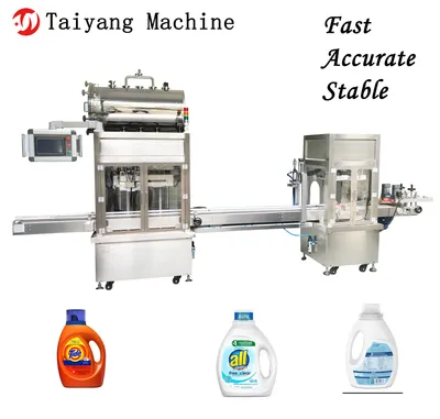 High-Speed Double-Head Tracking Filling and Capping Machine