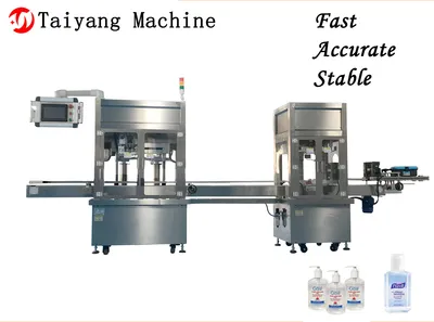 High Speed High Precision and Low Error Double-Head Tracking Cap Filling Machine