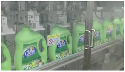 Shampoo and Hair Conditioner Automatic Liquid Filling Machine Production Line