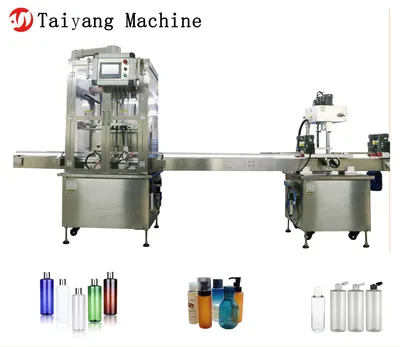 Six-Head Filling and Capping Machine with High Foam Type Water Solvent with Good Defoaming Function