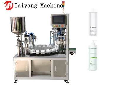 Small Capacity High Speed Rotary Emulsion Filling Machine