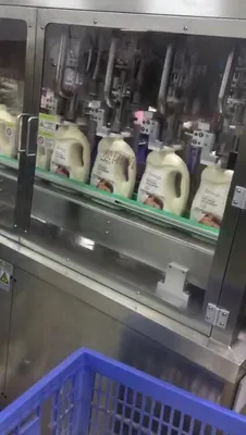 Small Manufacturer High-Precision Four-Head Tracking Laundry Detergent Liquid Filling Machine