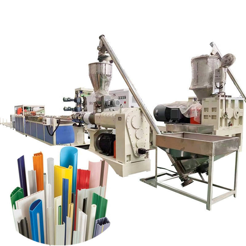 SJSZ65/132 Twin-screw Door and Window Profile Wire TroughManufacturer Supplies PVC Profile Production Extruder Machine