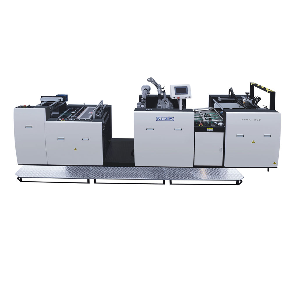 YFMA-800 Paper & Aluminum PET Film Laminating Machine  Film Laminator Pre-glue Film Laminator